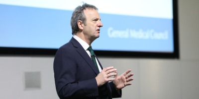 Prof Sir Terence Stephenson speaks at GMC conference 2018
